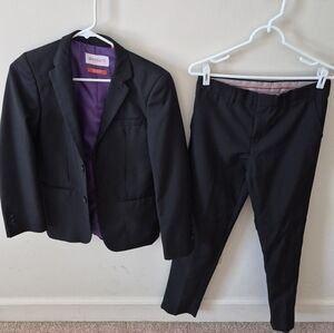 OppoSuits Modern Black Suit